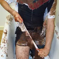 chocolate infused Rangers FC kit destroyed